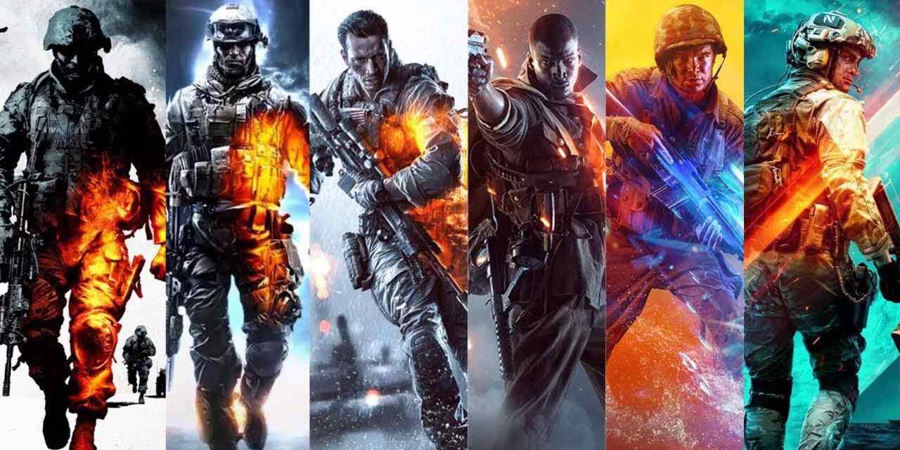 Battlefield series from Bad Company to 2042