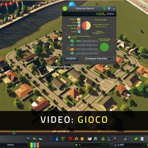 Cities Skylines Content Creator Pack European Suburbia - Video di Gameplay