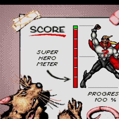 Comix Zone - Misuratore di Supereroe