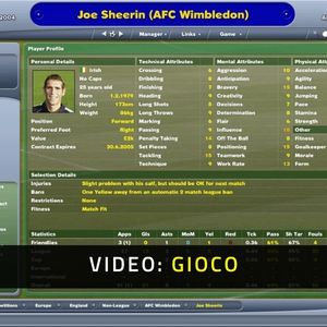 Football Manager 2005 Gameplay Video