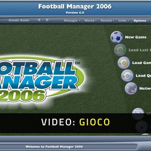 Football Manager 2006 Gameplay Video