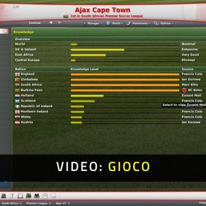 Football Manager 2007 Gameplay Video