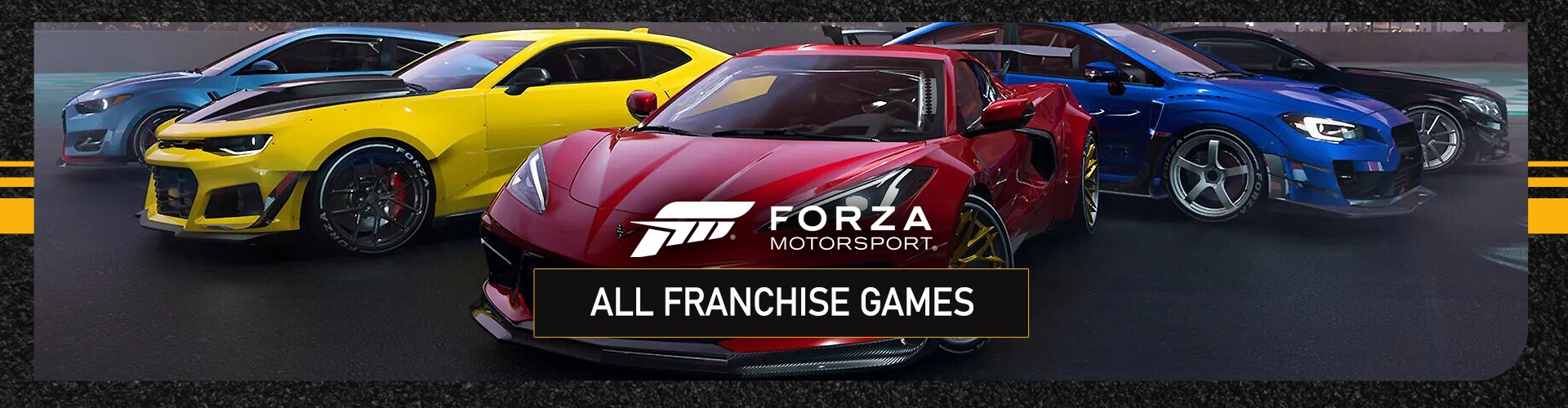 Serie Forza Motorsport: Tutti i Giochi della Franchise