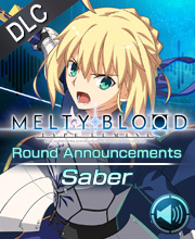 MELTY BLOOD TYPE LUMINA Saber Round Announcements