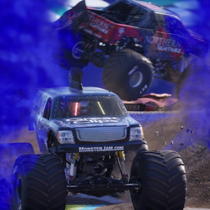 Monster Jam Showdown - Fumo Blu