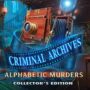 Ottieni la Chiave del Gioco della Edizione Collector di Criminal Archives: Alphabetic Murders Collector’s Edition su Prime!