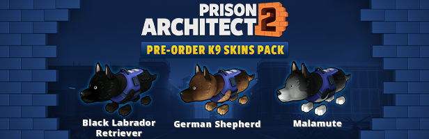 Skin per cani gratuite in Prison Architect 2