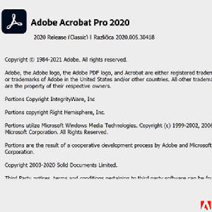 Adobe Acrobat Pro 2020 - Diritti d'autore