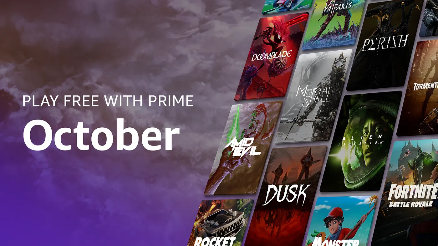 Giochi Prime da Amazon Luna ottobre