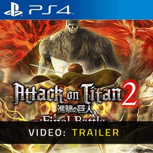 Attack on Titan 2 Final Battle PS4 Trailer del Video