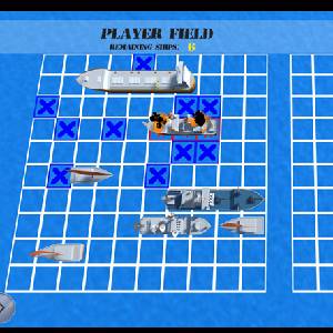 Battleship Tactica Sea Wars 3D - Campo del Computer