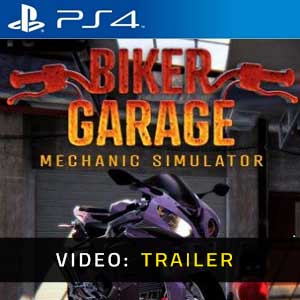 Biker Garage Mechanic Simulator PS4 Video Trailer