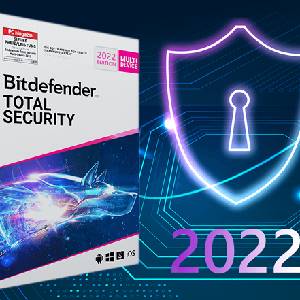 Bitdefender Total Security 2022 - Chiave CD