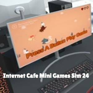 Internet Cafe Mini Games Sim 24