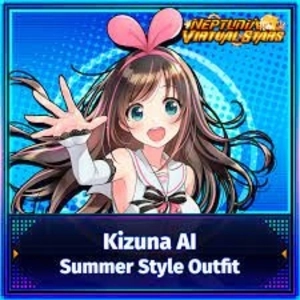 Neptunia Virtual Stars Kizuna AI Summer Style Outfit