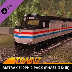 Trainz 2022 Amtrak F40PH 2 Pack