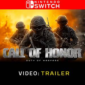 Call of Honor Duty of Warfare Nintendo Switch Trailer del video