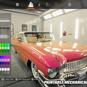 Car Mechanic Simulator 2021 - Parti meccaniche verniciabili dell'auto