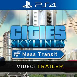 Cities Skylines Mass Transit PS4 Trailer del Video