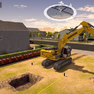 Construction Simulator 2 US - Retroescavatore