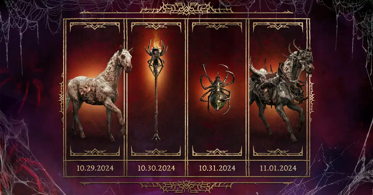 Diablo IV Free Halloween Rewards