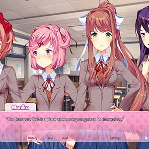 Doki Doki Literature Club Plus Monika