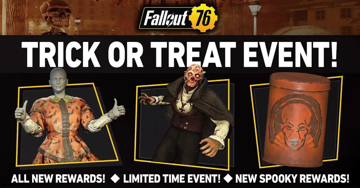 Fallout 76 Trick or Treat Halloween 2024