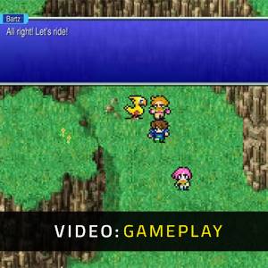 FINAL FANTASY 5 2D Pixel Remaster Video di Gioco