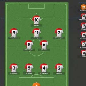 Football Manager 2014 - Lineup