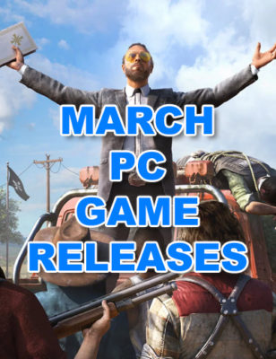 Rilasci di giochi per PC di Marzo 2018
