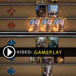 GWENT The Witcher Card Video di Gioco