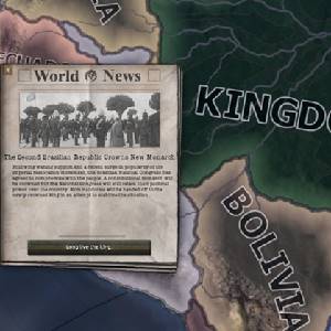 Hearts of Iron 4 Trial of Allegiance Regno del Brasile