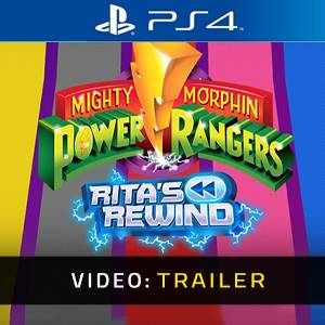 Mighty Morphin Power Rangers Rita’s Rewind PS4 Trailer del Video