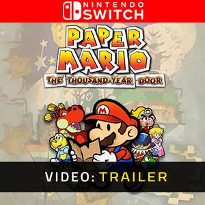 Paper Mario The Thousand-Year Door Nintendo Switch Trailer del Video