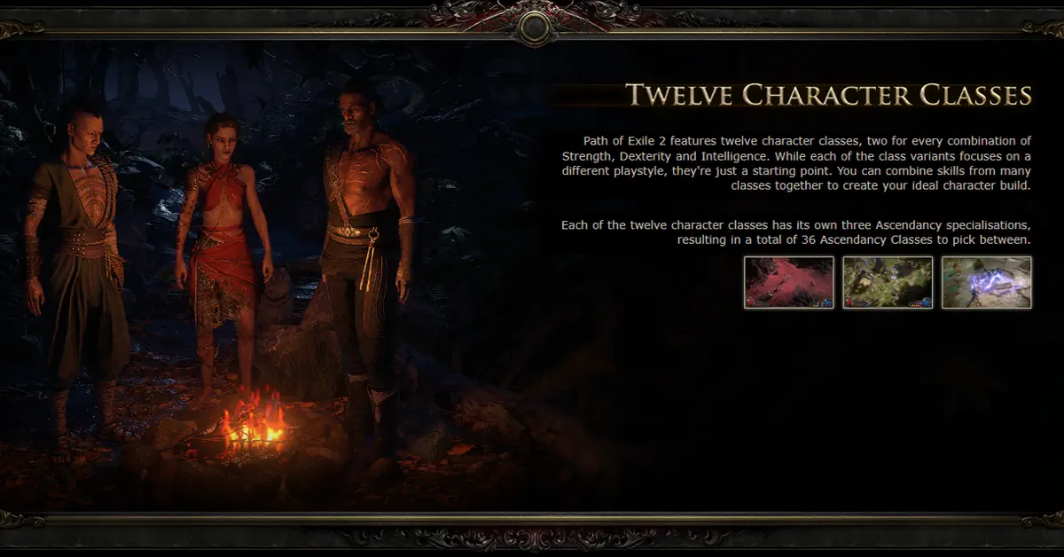 Classes et Ligues dans Path of Exile 2