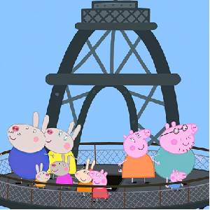 Peppa Pig World Adventures Torre Eiffel