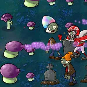 Plants vs Zombies - Uitdaging voor 's nachts