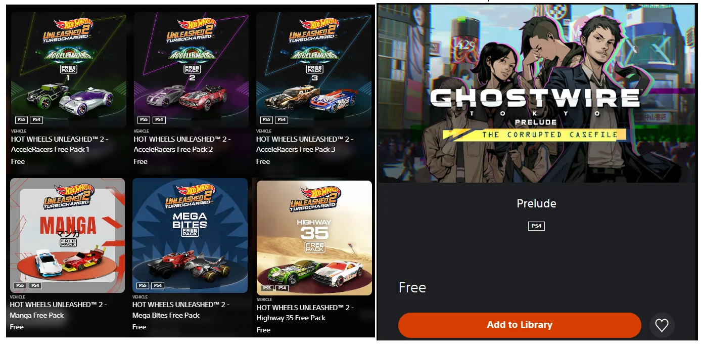 Free Games DLC November