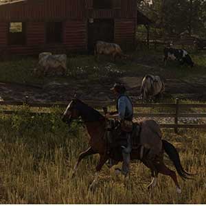 Red Dead Redemption 2 a cavallo