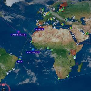 SeaOrama World of Shipping - Mappa