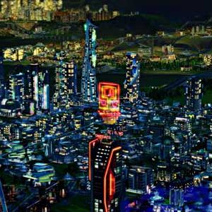 SimCity Cities of Tomorrow - Città di notte