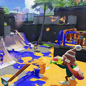 Splatoon Nintendo Wii U Combattimento