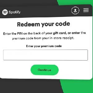 Spotify Gift Card - Codice di Riscatto