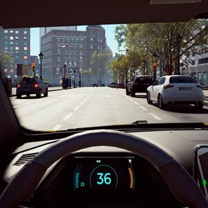 Taxi Life A City Driving Simulator - Interno Taxi