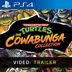 Teenage Mutant Ninja Turtles The Cowabunga Collection PS4- Rimorchio