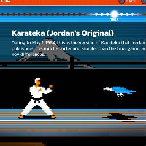 The Making of Karateka - Disegno dalla Vita Reale