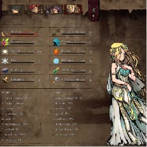 The Nameless Slay Dragon - Personaggio Stats