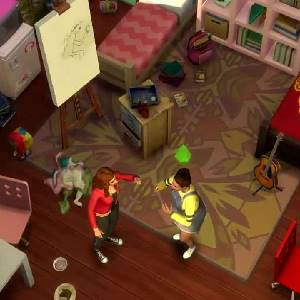 The Sims 4 Discover University - Stanza del Dormitorio