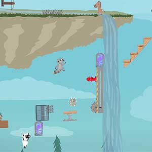 Ultimate Chicken Horse - Salto a Muro