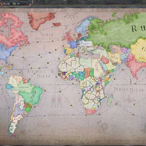 Victoria 3 Dawn of Wonder Mappa del Mondo